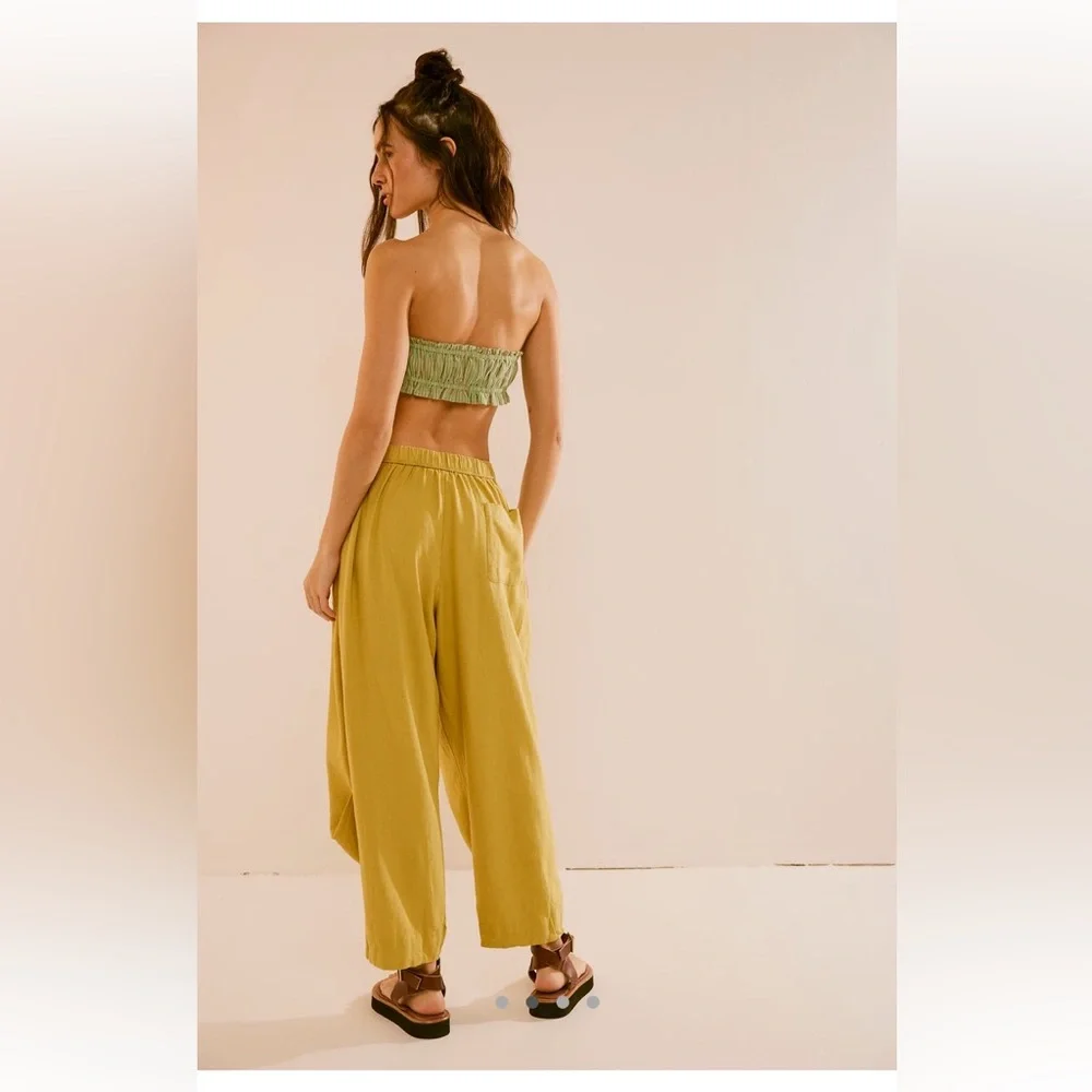 NWT Free People, Take Me With You Linen Pants, small. - Picture 9 of 12